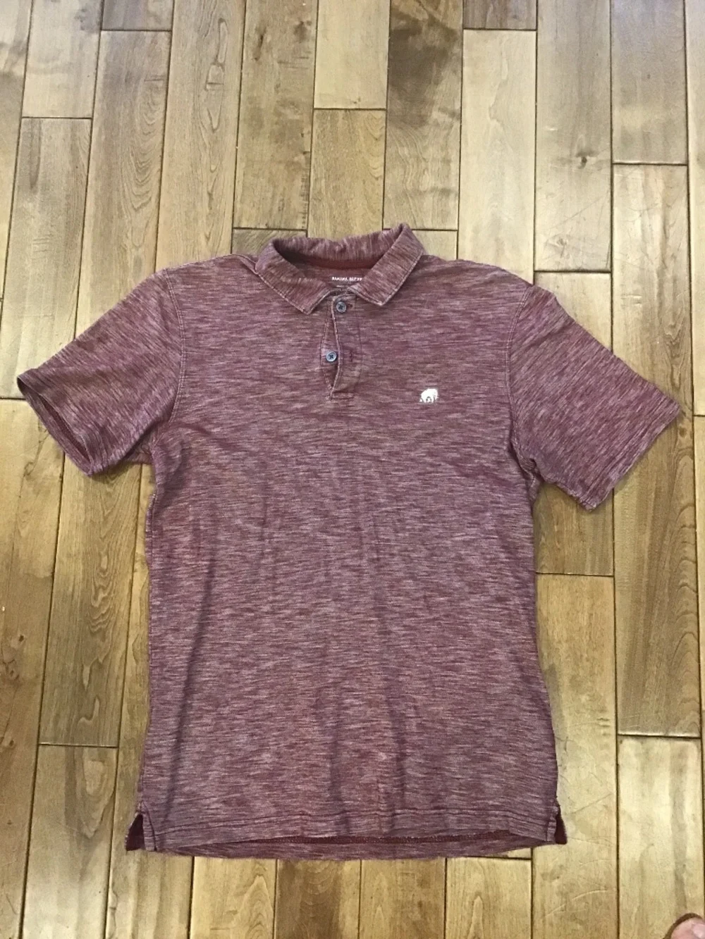 Banana Republic cotton washed red